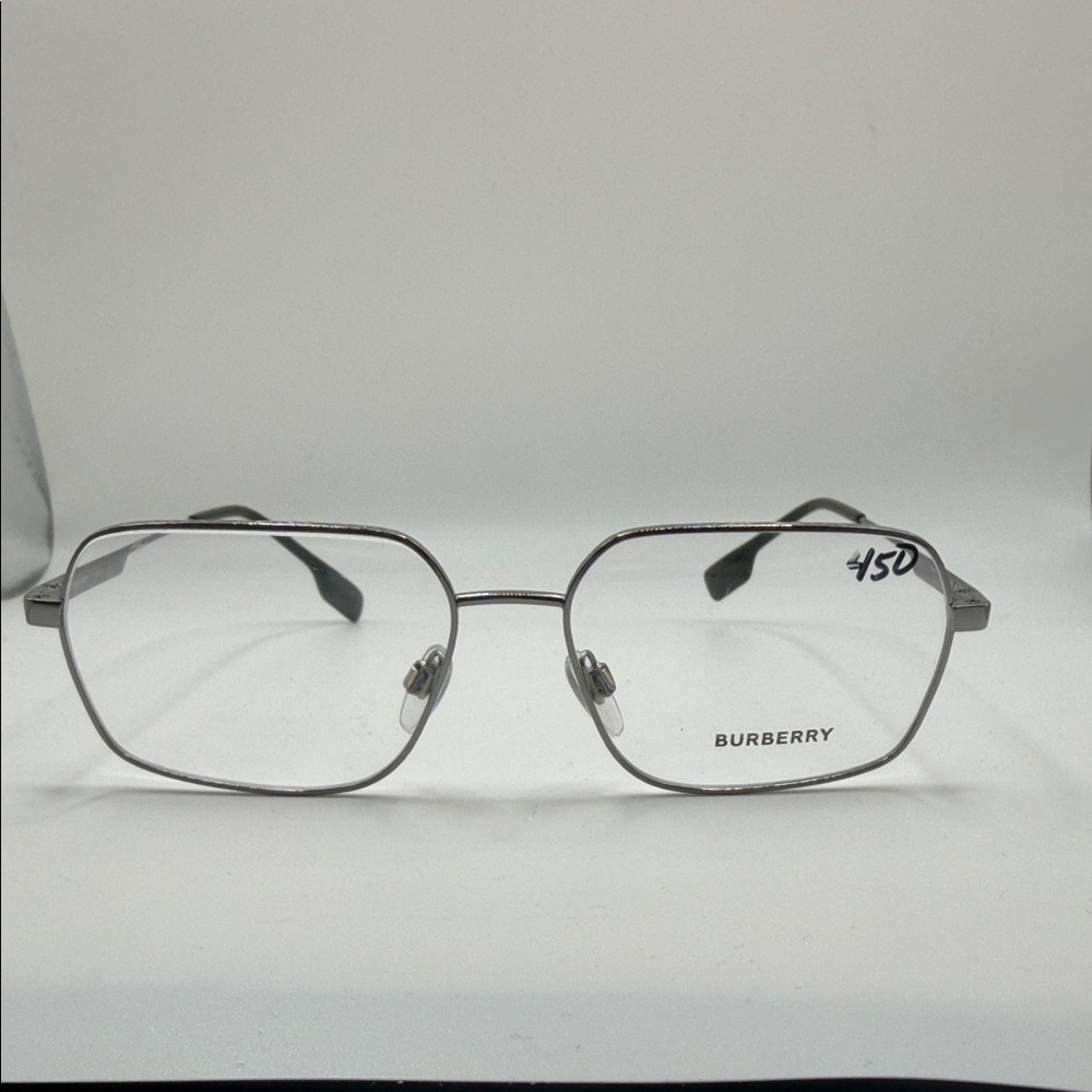 Burberry Metallic Gray Eyewear B1356 No Case